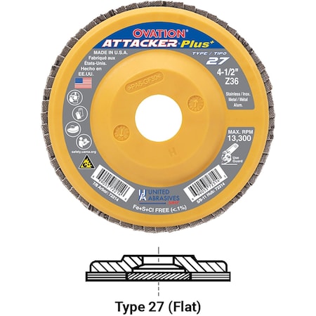 Flap Disc5x78 80xPK10